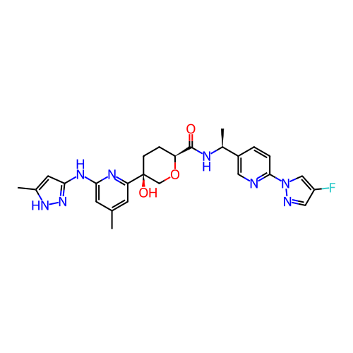 Chemical structure of BindingDB Monomer ID 435019