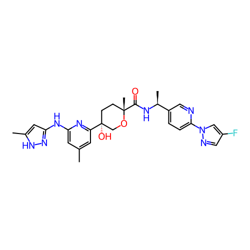 Chemical structure of BindingDB Monomer ID 435021
