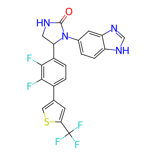 Chemical structure of BindingDB Monomer ID 435097