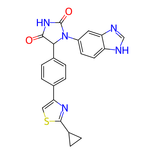 Chemical structure of BindingDB Monomer ID 435104