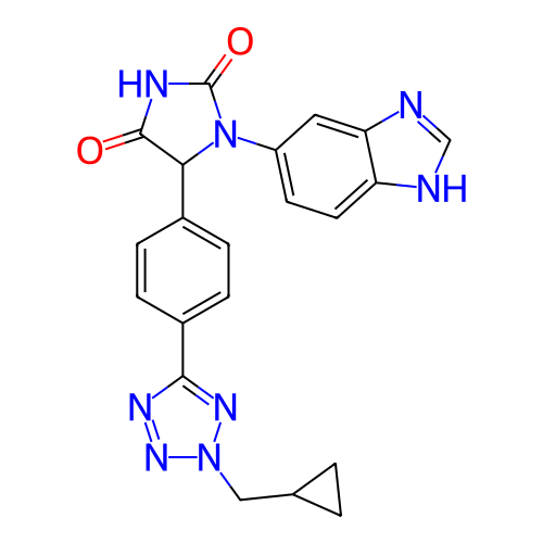 Chemical structure of BindingDB Monomer ID 435111