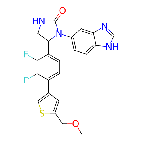 Chemical structure of BindingDB Monomer ID 435128
