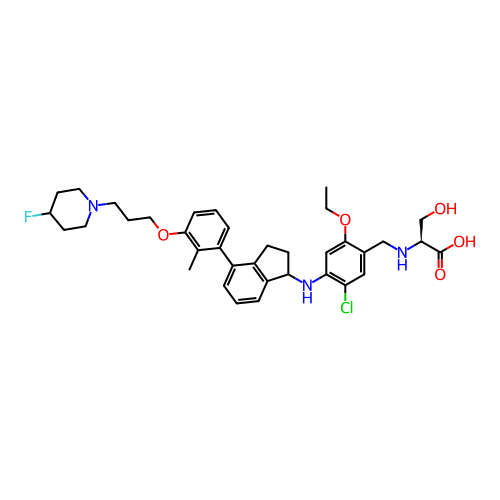 Chemical structure of BindingDB Monomer ID 435234