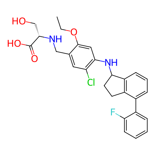Chemical structure of BindingDB Monomer ID 435235