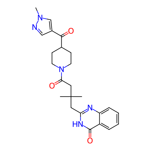 Chemical structure of BindingDB Monomer ID 435384