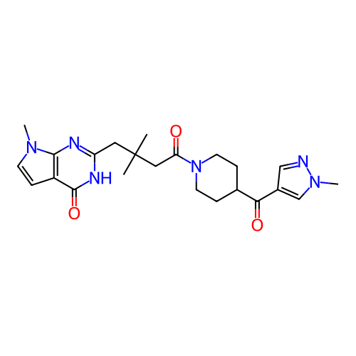 Chemical structure of BindingDB Monomer ID 435409