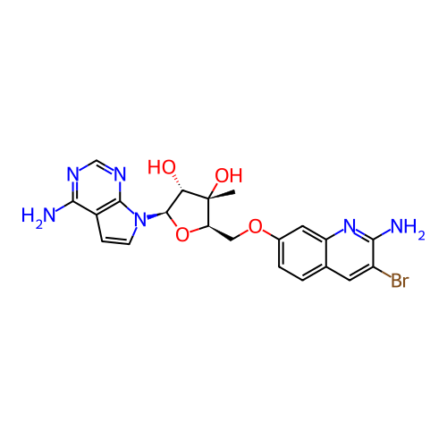 Chemical structure of BindingDB Monomer ID 435525