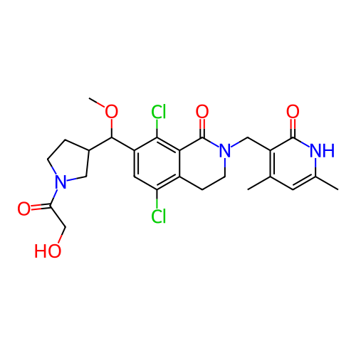 Chemical structure of BindingDB Monomer ID 435604