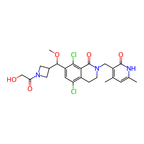 Chemical structure of BindingDB Monomer ID 435622