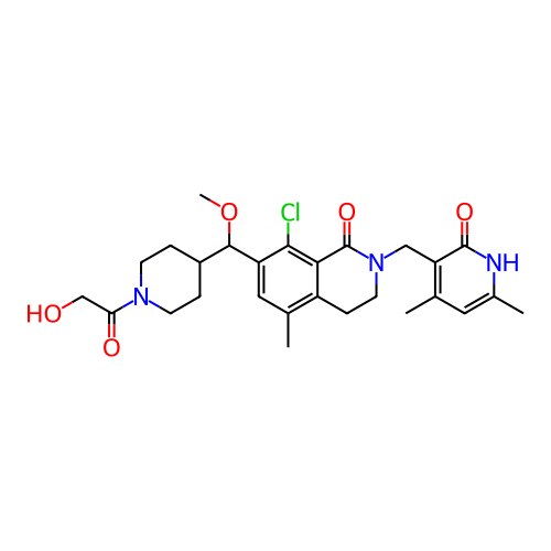 Chemical structure of BindingDB Monomer ID 435662