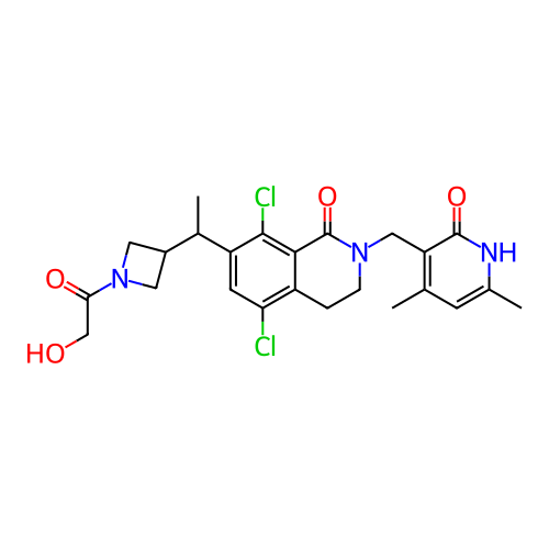 Chemical structure of BindingDB Monomer ID 435677