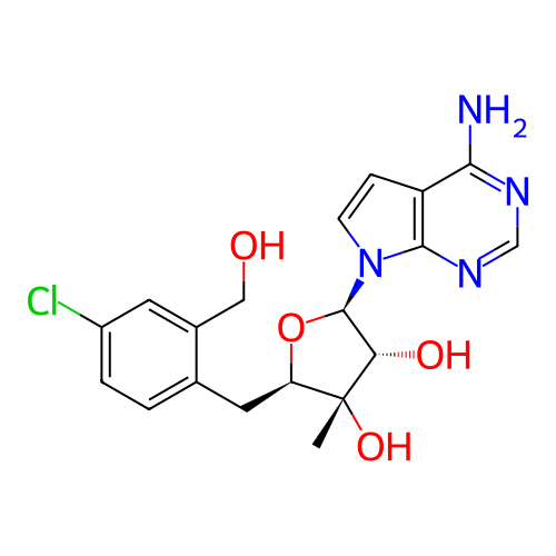Chemical structure of BindingDB Monomer ID 435707