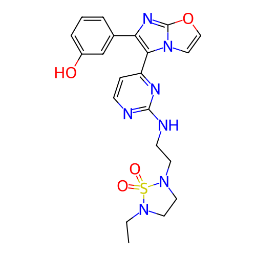 Chemical structure of BindingDB Monomer ID 435718