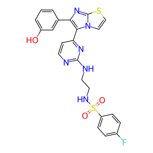 Chemical structure of BindingDB Monomer ID 435721