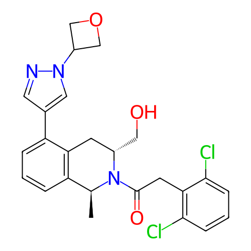 Chemical structure of BindingDB Monomer ID 435778