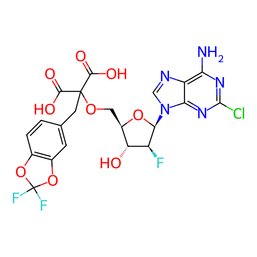 Chemical structure of BindingDB Monomer ID 435797