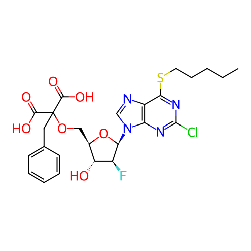 Chemical structure of BindingDB Monomer ID 435818