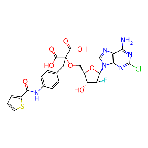 Chemical structure of BindingDB Monomer ID 435822