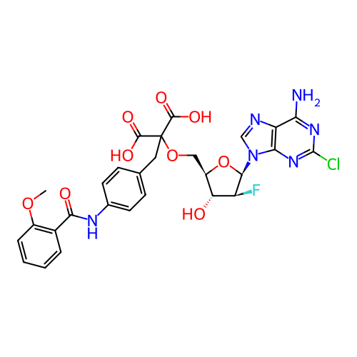 Chemical structure of BindingDB Monomer ID 435830