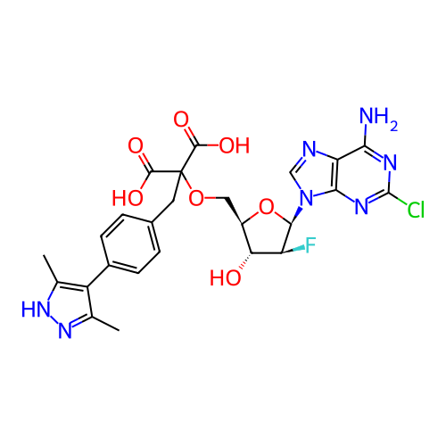 Chemical structure of BindingDB Monomer ID 435832