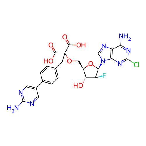 Chemical structure of BindingDB Monomer ID 435839
