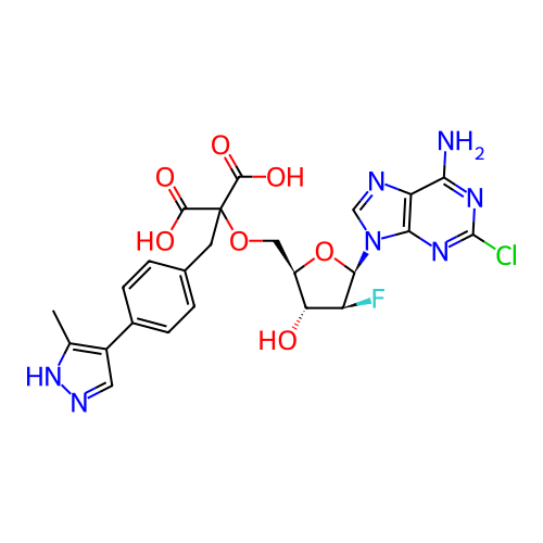 Chemical structure of BindingDB Monomer ID 435851
