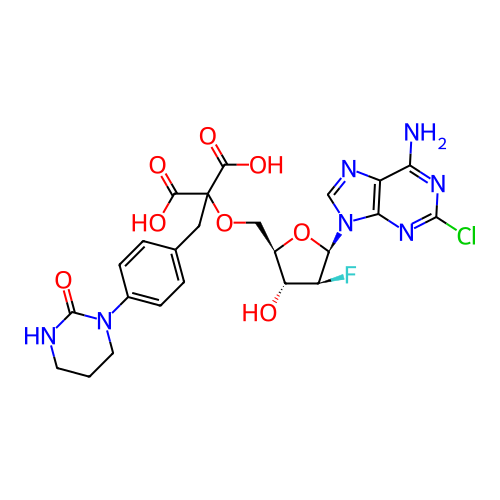 Chemical structure of BindingDB Monomer ID 435853