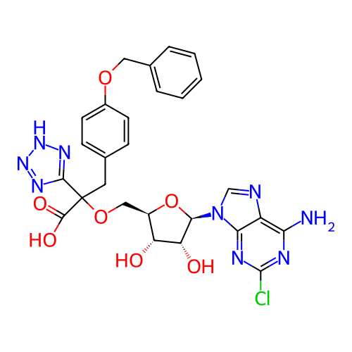 Chemical structure of BindingDB Monomer ID 435866
