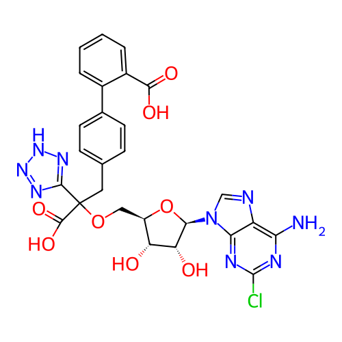 Chemical structure of BindingDB Monomer ID 435868
