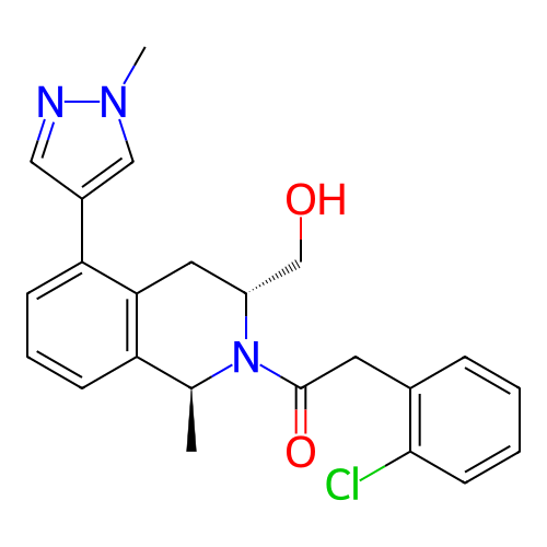 Chemical structure of BindingDB Monomer ID 435897