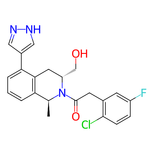 Chemical structure of BindingDB Monomer ID 436043