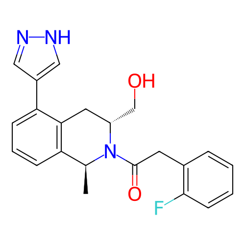 Chemical structure of BindingDB Monomer ID 436045