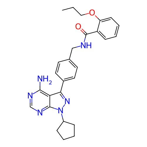 Chemical structure of BindingDB Monomer ID 436055