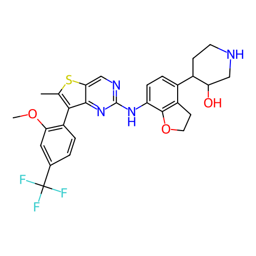 Chemical structure of BindingDB Monomer ID 436056