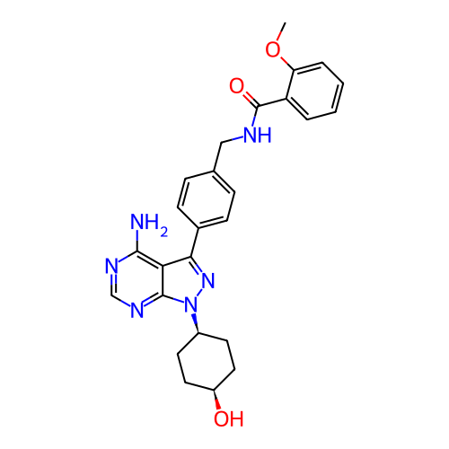 Chemical structure of BindingDB Monomer ID 436070