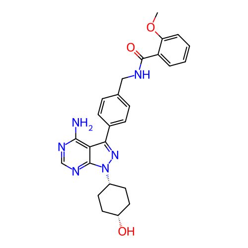 Chemical structure of BindingDB Monomer ID 436071