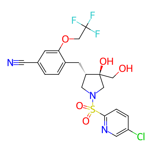 Chemical structure of BindingDB Monomer ID 436101
