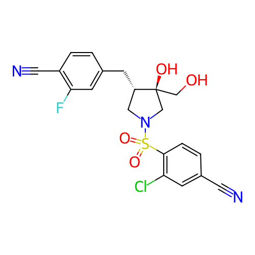 Chemical structure of BindingDB Monomer ID 436105