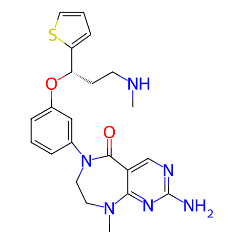Chemical structure of BindingDB Monomer ID 436576