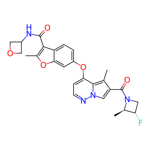 Chemical structure of BindingDB Monomer ID 436758