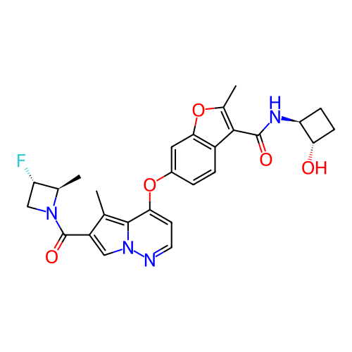 Chemical structure of BindingDB Monomer ID 436766