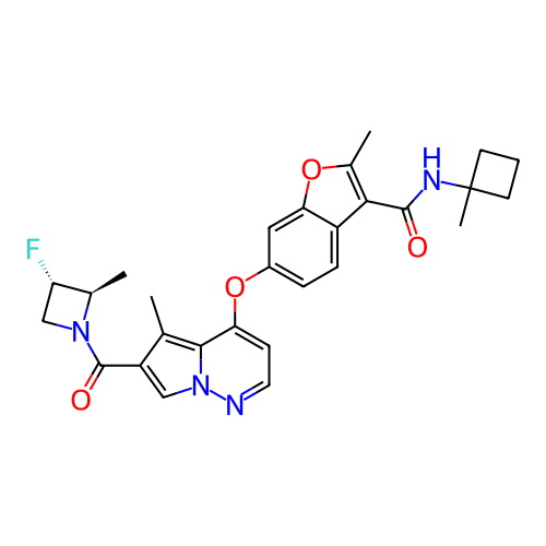 Chemical structure of BindingDB Monomer ID 436771