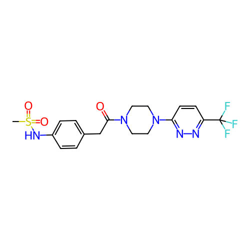 Chemical structure of BindingDB Monomer ID 437190