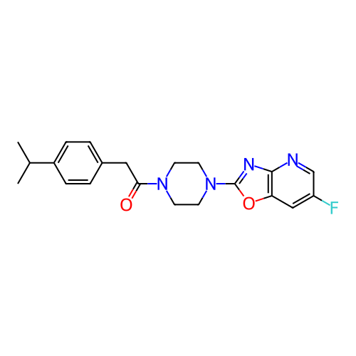 Chemical structure of BindingDB Monomer ID 437232