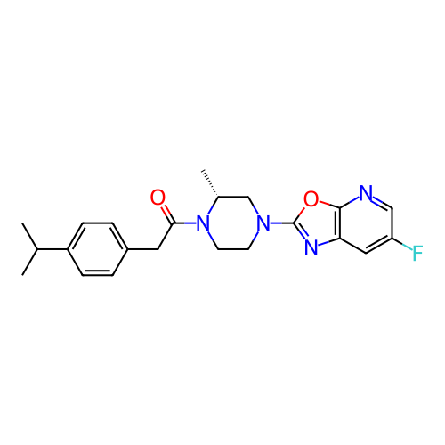Chemical structure of BindingDB Monomer ID 437239