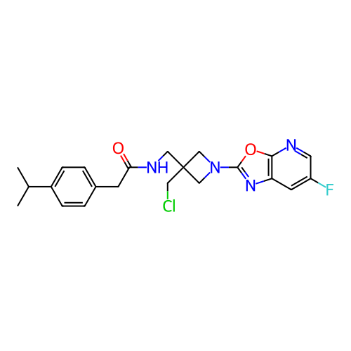 Chemical structure of BindingDB Monomer ID 437241