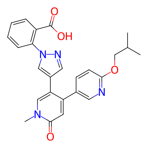 Chemical structure of BindingDB Monomer ID 437498