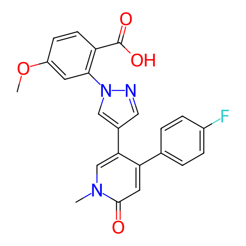 Chemical structure of BindingDB Monomer ID 437535