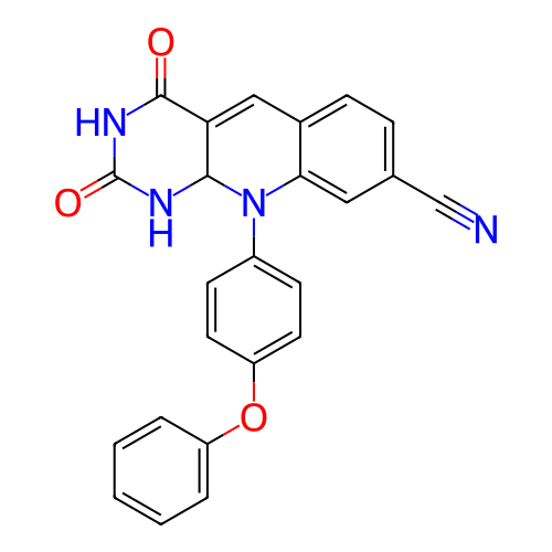 Chemical structure of BindingDB Monomer ID 437671