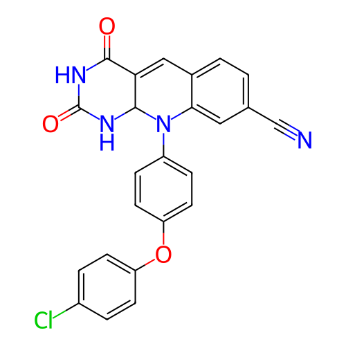 Chemical structure of BindingDB Monomer ID 437674